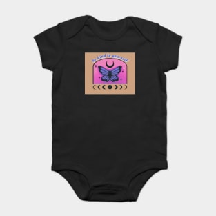 be kind to yourself Baby Bodysuit